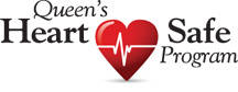 Queen’s Heart Safe Program logo