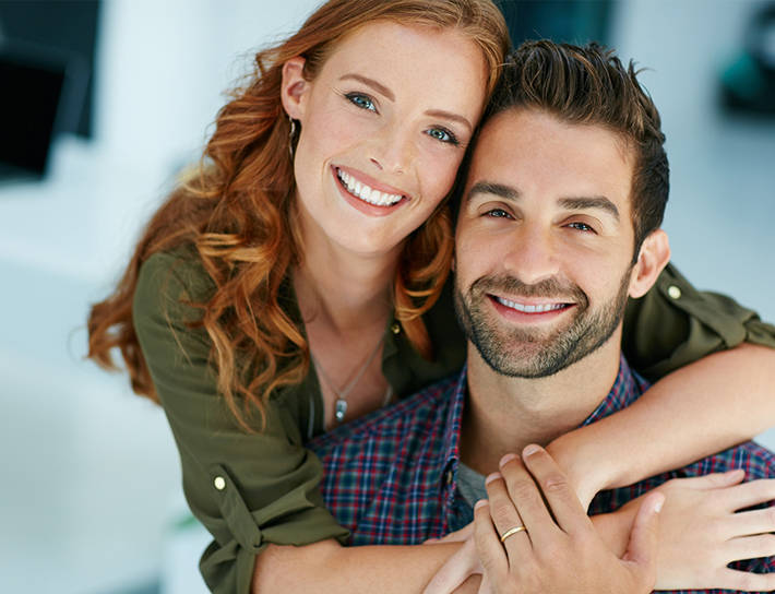 Couple Embracing