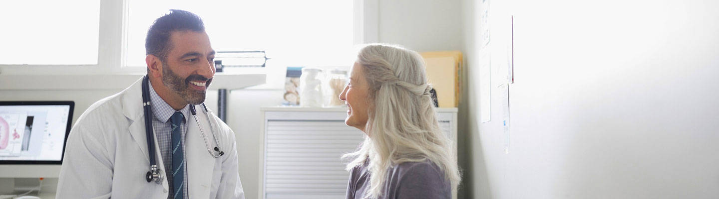 Provider consult with a young female