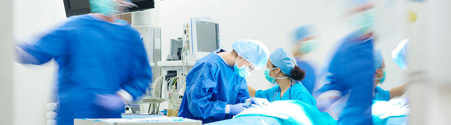 Surgery in session - blurry