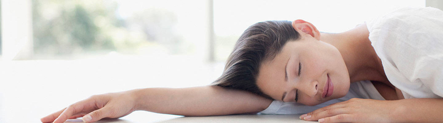 woman sleeping